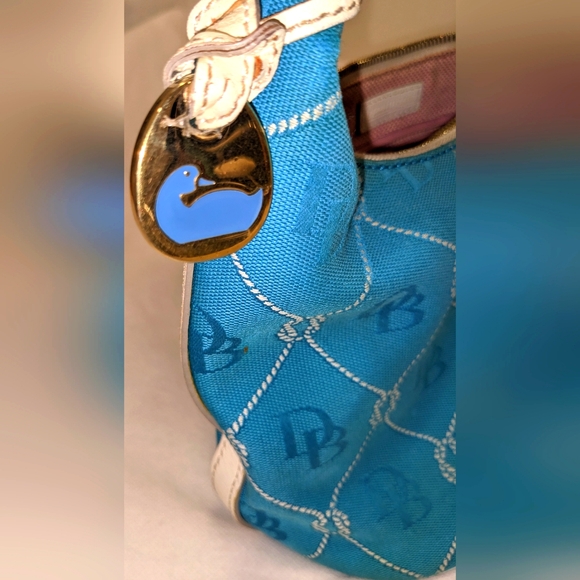 Dooney & Bourke Signature Monogram Mini Bucket Bag - Picture 11 of 13